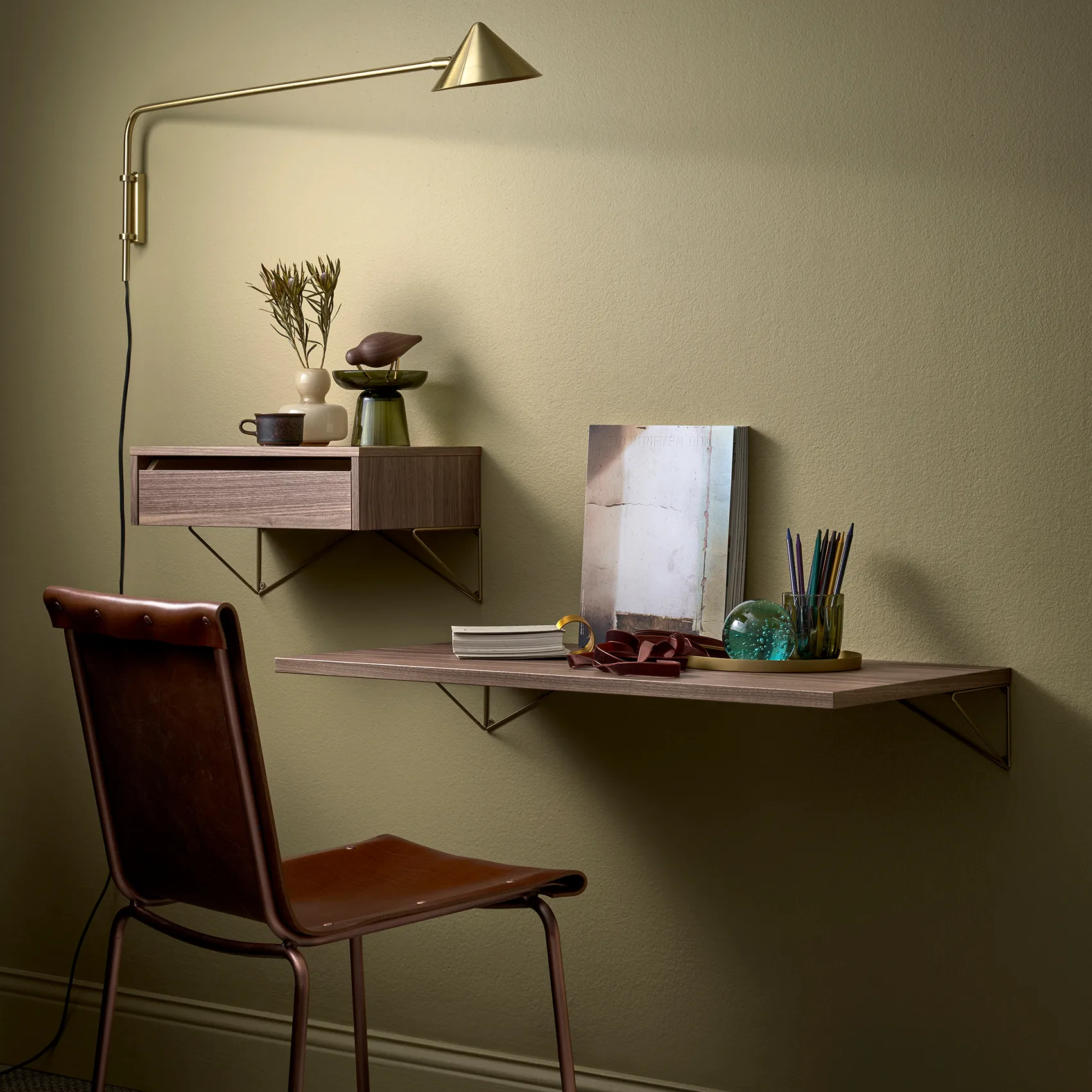 Pythagoras skrivebordsdisk, Valnøtt Maze