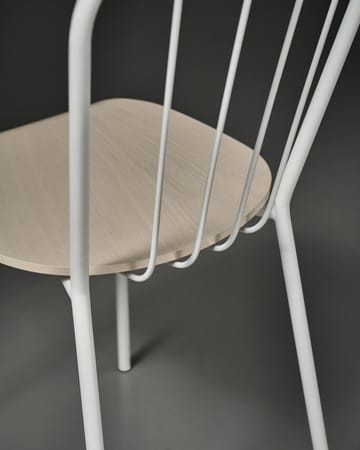 Same Chair stol - Hvit-hvit eik - Maze