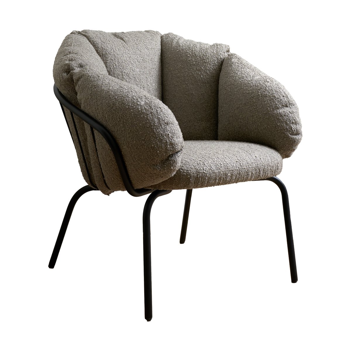 Maze Same Easy lenestol Black-taupe