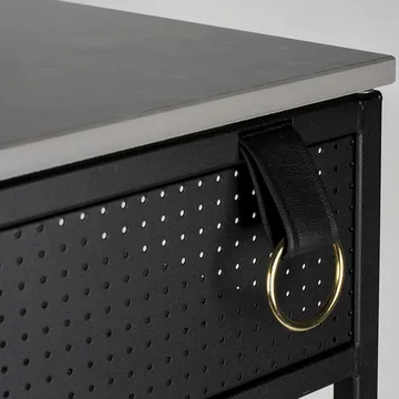 Tracy sidebord, høyerstilt - svart - Maze