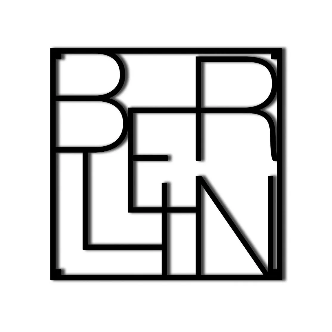 City Trivet gryteunderlag, Berlin MEN AT WORK