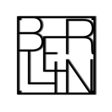 City Trivet gryteunderlag - Berlin - MEN AT WORK