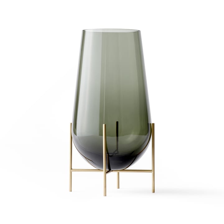 Échasse medium vase - røykfarget glass - MENU