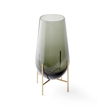 Échasse medium vase - røykfarget glass - MENU