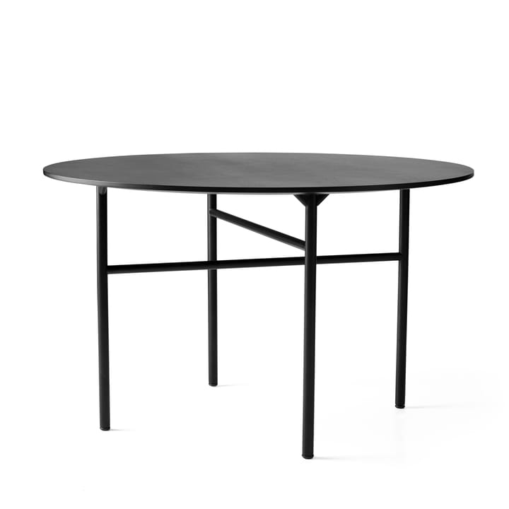 Snaregade bord rundt - svart, Ø 120 cm - MENU