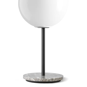 TR bordlampe grå marmor DtW - Blankt opalglass - MENU