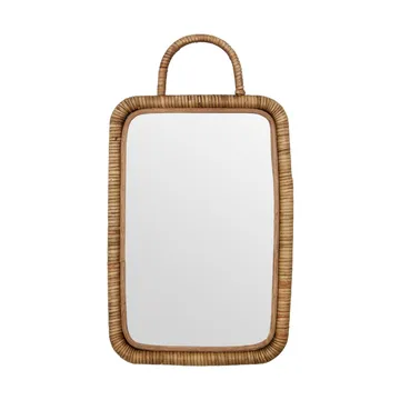 Baki speil med ramme 24x36 cm - Natur - Meraki