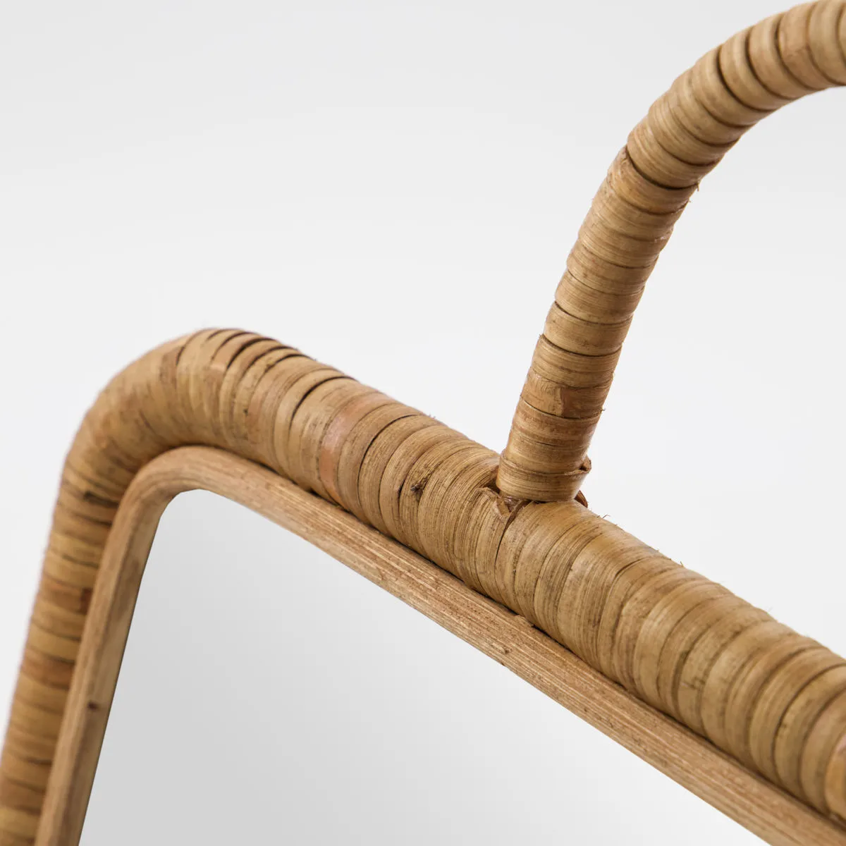 Baki speil med ramme 24x36 cm, Natur Meraki