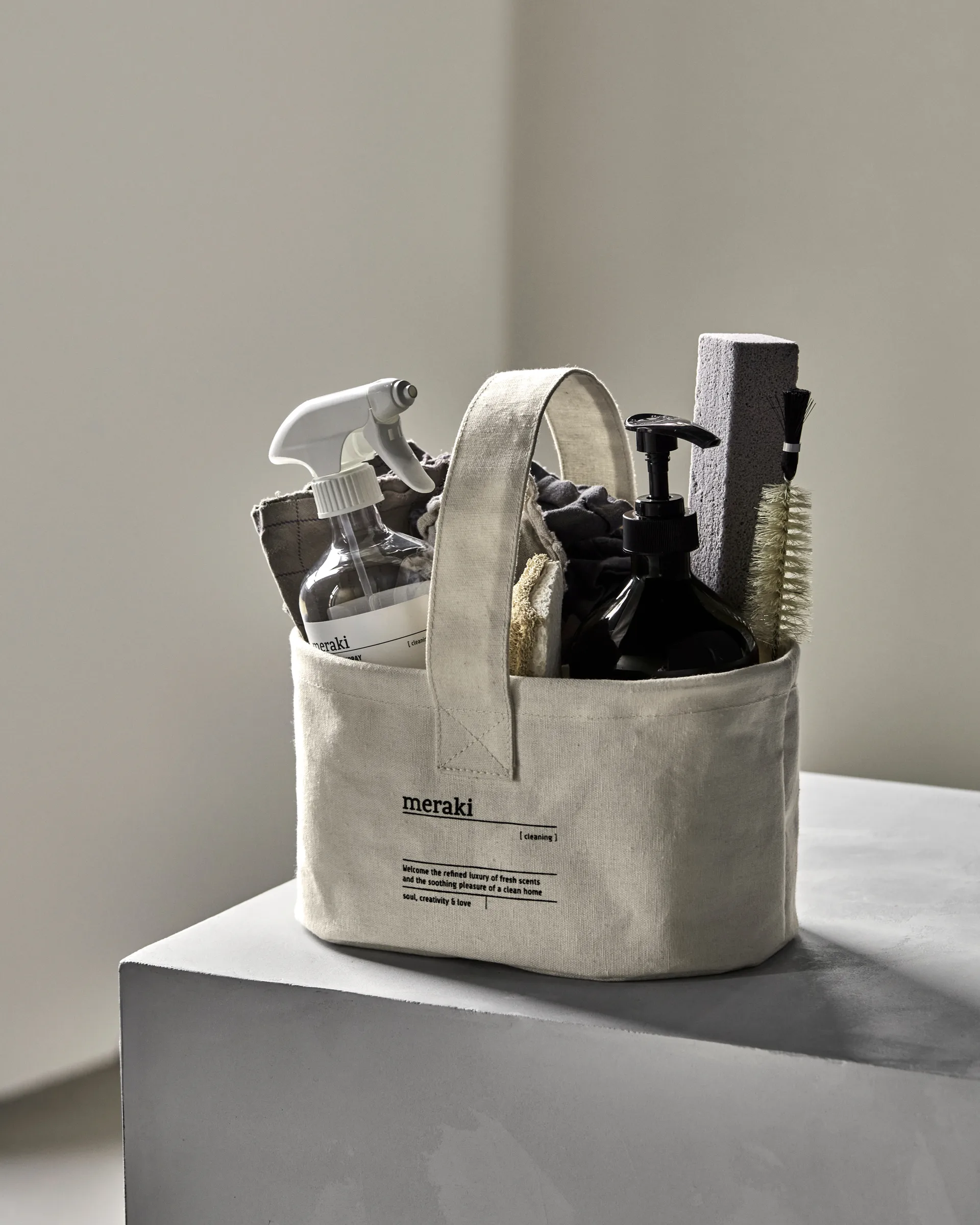 Clean kurv, Hvit Meraki