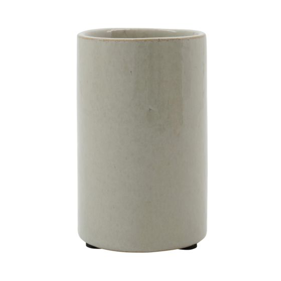 Meraki - Oppbevaring, MKDatura - Shellish grey - h: 12 cm, dia: 8 cm