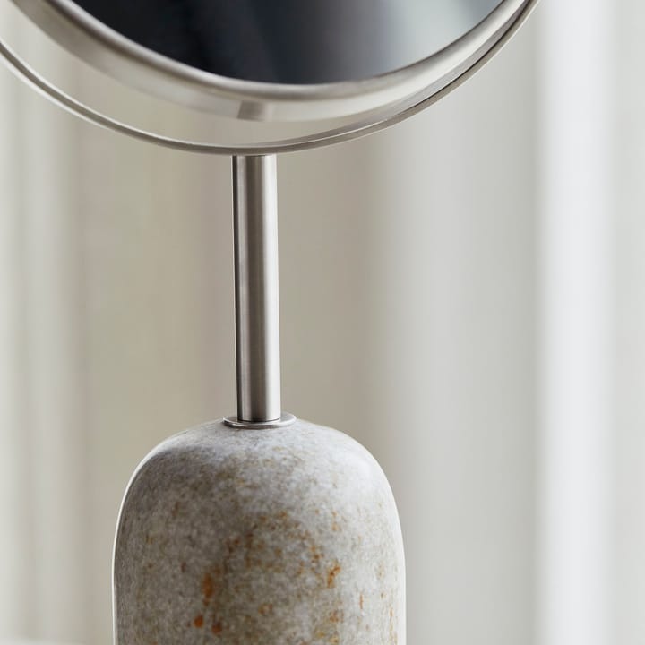 Marmor dobbeltsidig spegel - Beige - Meraki