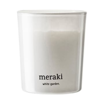 Meraki duftlys 12 timer 2-pk - White garden - Meraki