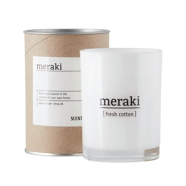 Meraki duftlys 12 timer - Fresh cotton - Meraki