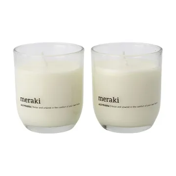 Meraki duftlys 22 timer 2-pakning - Wild meadow - Meraki