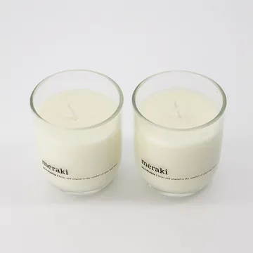 Meraki duftlys 22 timer 2-pakning - Wild meadow - Meraki