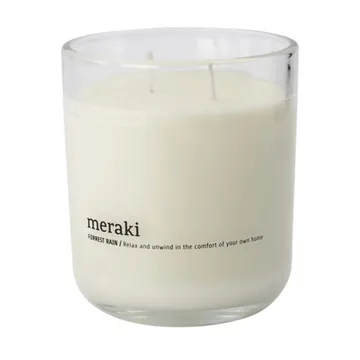 Meraki duftlys 60 timer - Forest rain - Meraki
