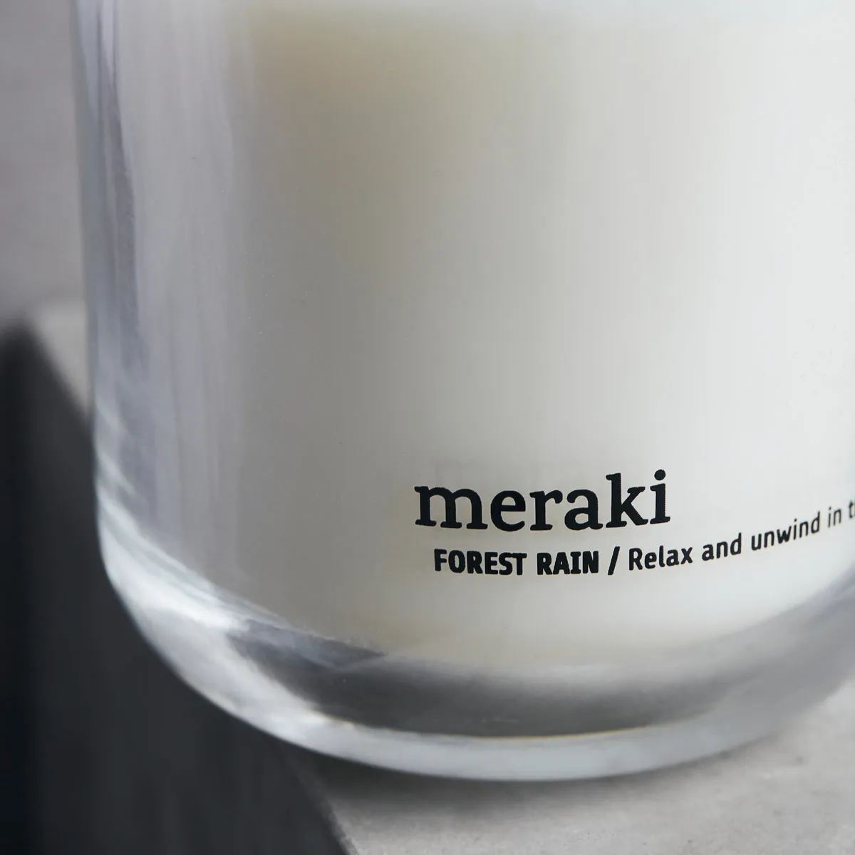 Meraki duftlys 60 timer, Forest rain Meraki