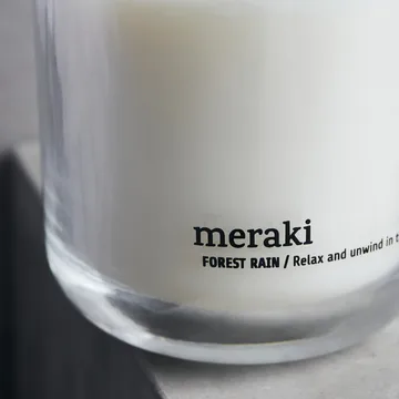 Meraki duftlys 60 timer - Forest rain - Meraki