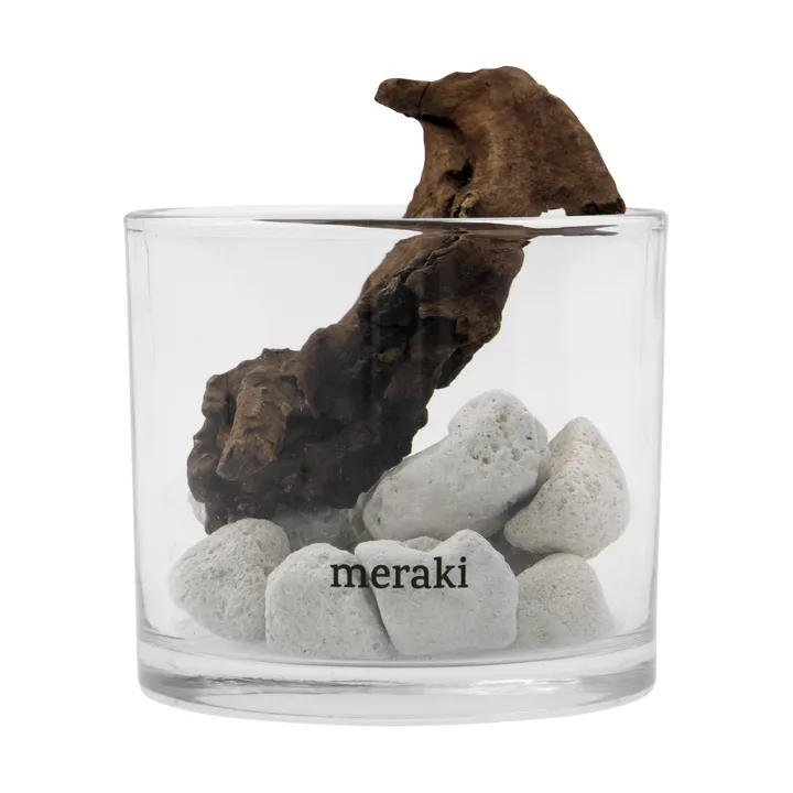 Meraki duftspreder lavastein og tre - Hvit - Meraki