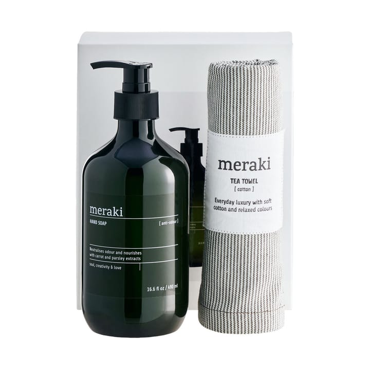 Meraki gavesett duftfri såpe og kjøkkenhåndkle - Everyday cleanliness - Meraki