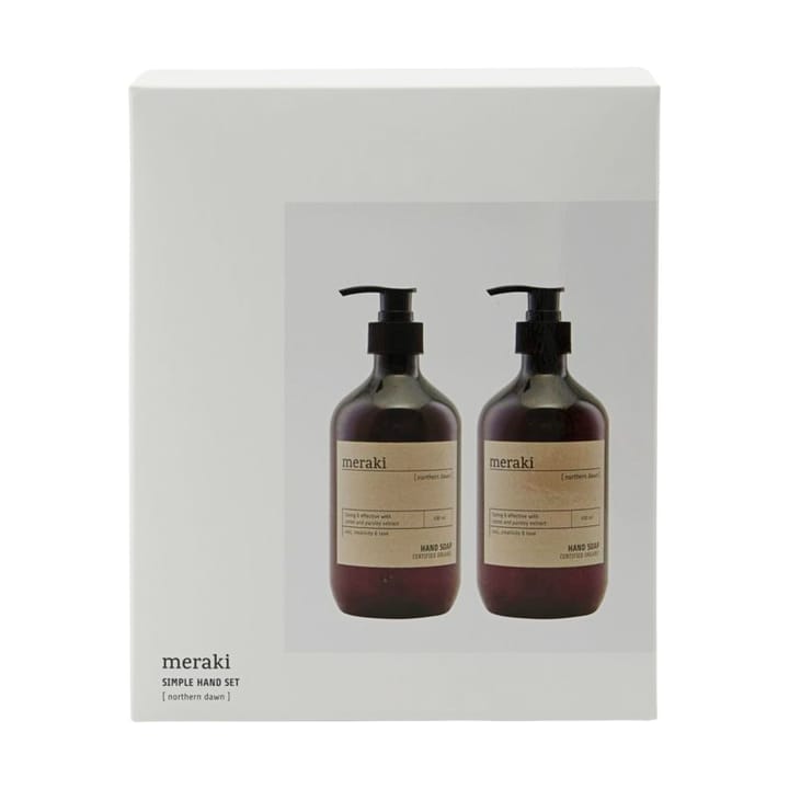 Meraki gavesett håndsåpe 490 ml 2-pakning - Northern dawn - Meraki