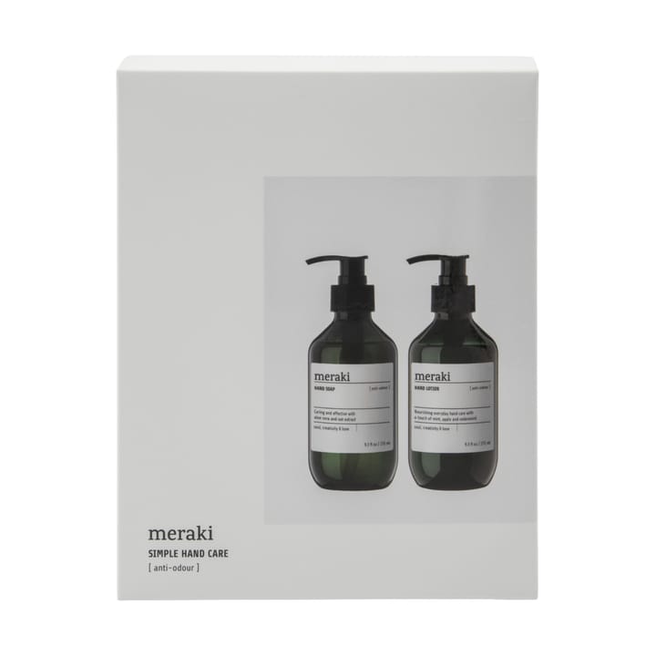 Meraki gavesett, håndsåpe og håndkrem, Anti-odour Meraki