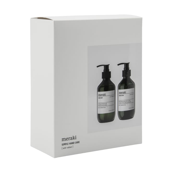 Meraki gavesett, håndsåpe og håndkrem, Anti-odour Meraki