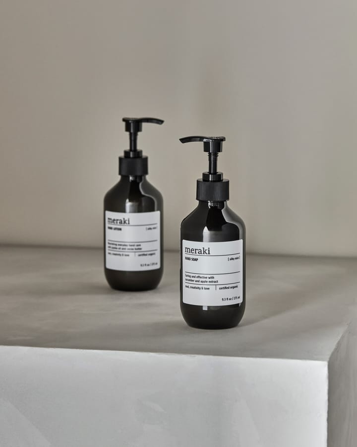 Meraki gavesett, håndsåpe og håndkrem, Silky Mist Meraki