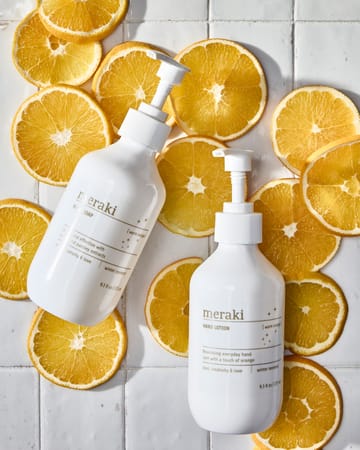 Meraki gavesett, håndsåpe og håndkrem - Warm orange - Meraki