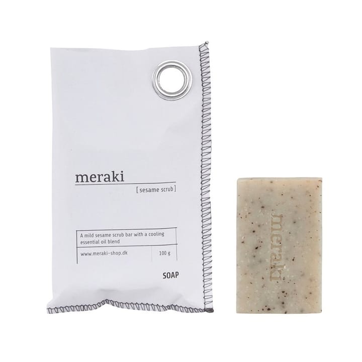 Meraki håndsåpe fast, sesame scrub Meraki