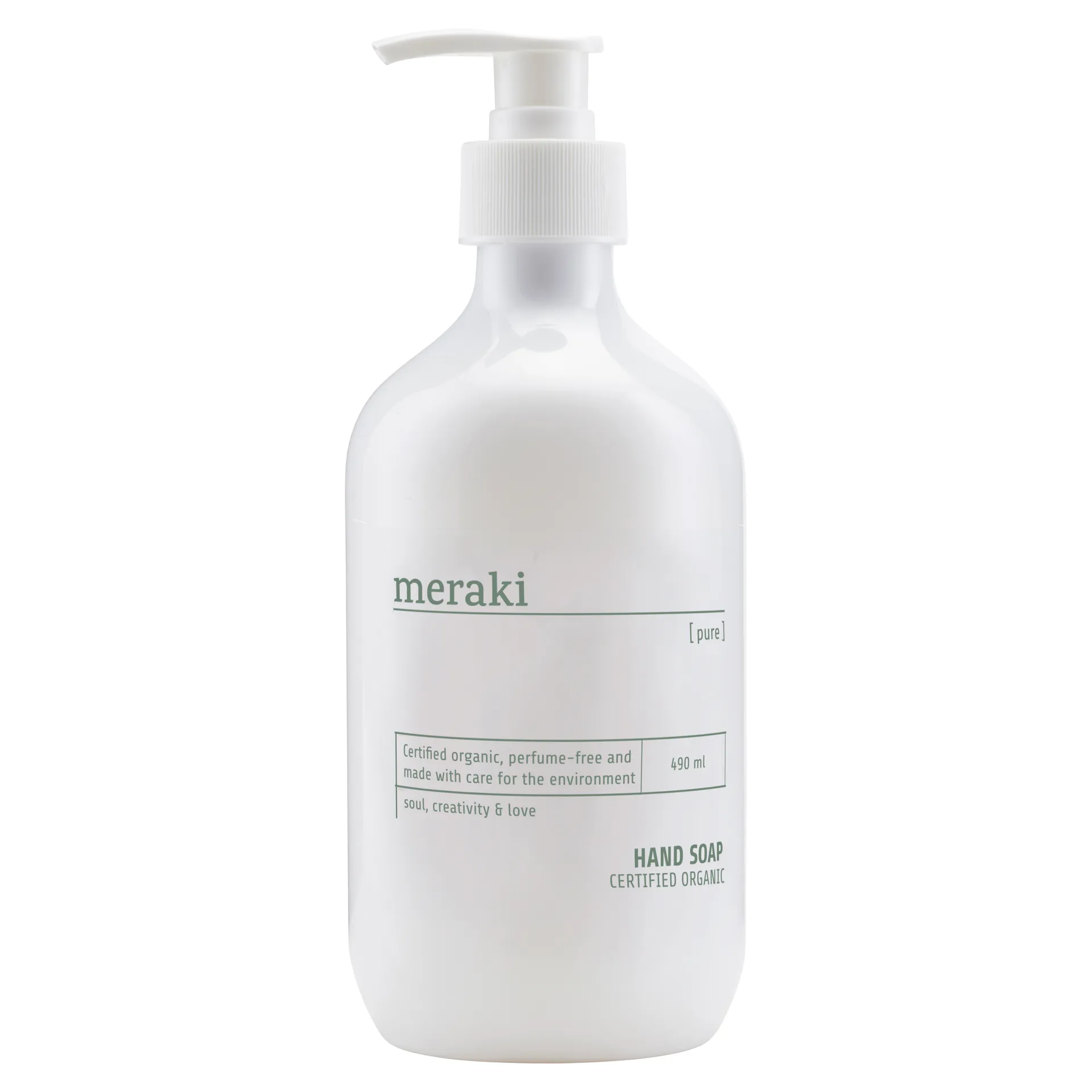 Meraki handsåpe pure, 490 ml Meraki