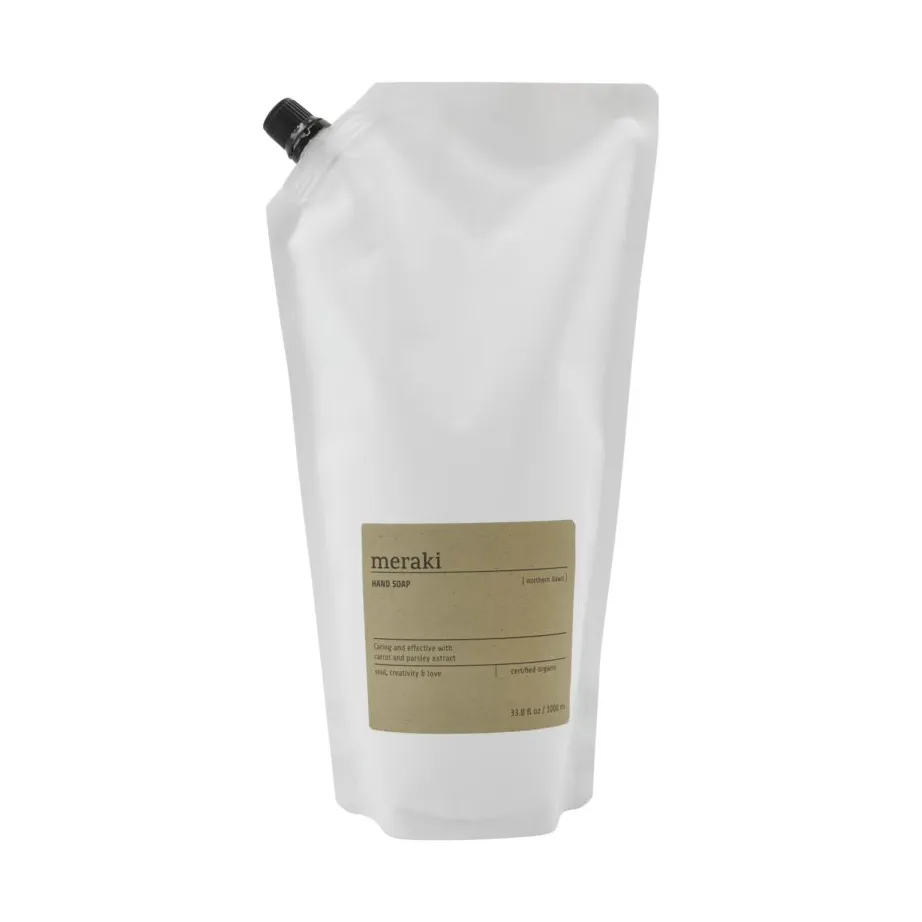 Meraki håndsåpe refill 1000 ml Northern dawn | Skandinavisk Design | Såper & Håndkrem | Hvit