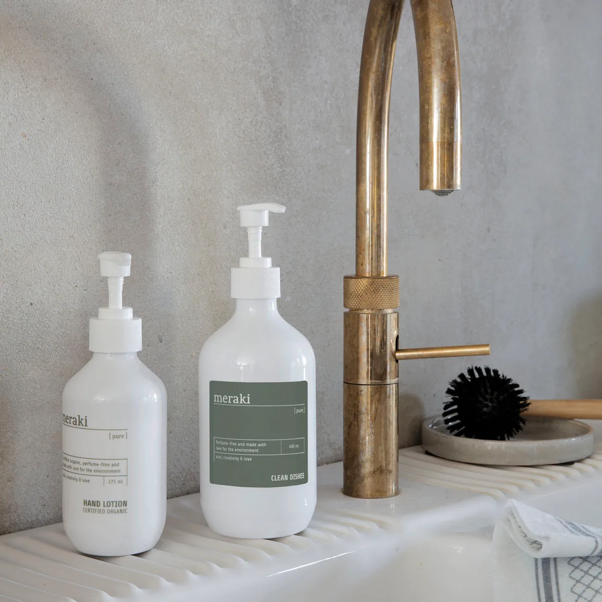 Meraki oppvaskmiddel pure, 490 ml Meraki