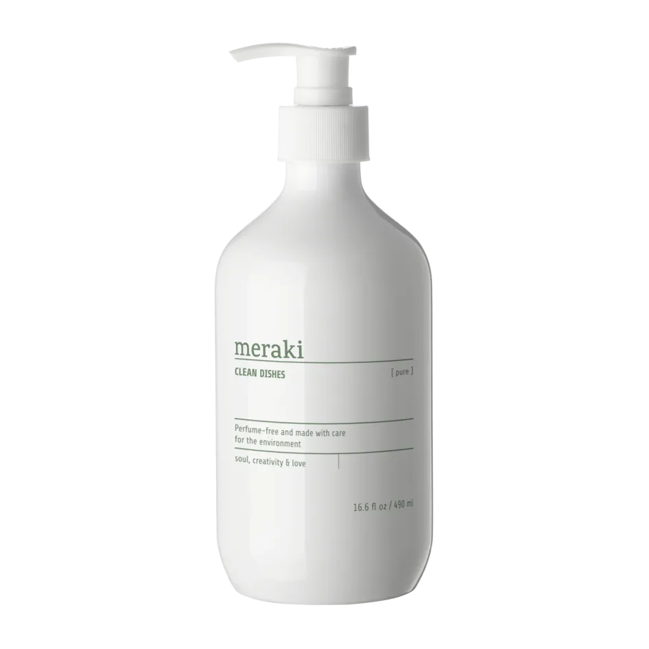 Meraki oppvaskmiddel pure, 490 ml Meraki