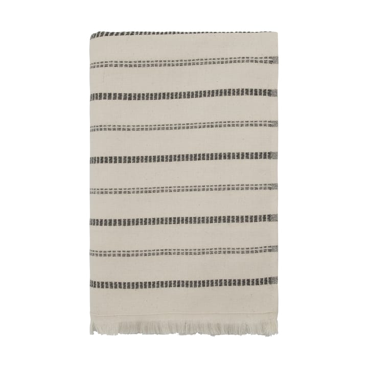 True badehåndkle - Off-White-svart, 70x140 cm - Meraki