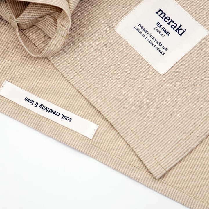 Verum kjøkkenhåndkle 55 x 75 cm 2-pakning - Off white-safari - Meraki