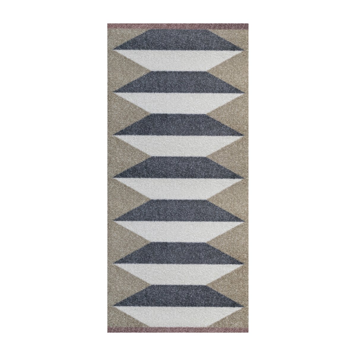 Accordion all-round gulvteppe Sand, 70 x 155 cm