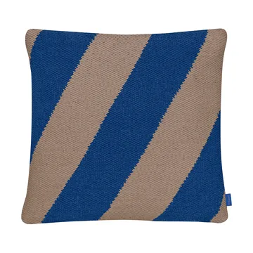 Across kelim putetrekk - Cognac, 50x50 cm - Mette Ditmer