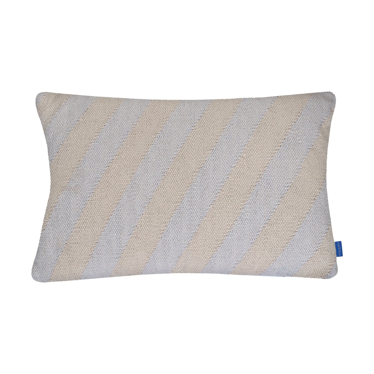 Bilde av Mette Ditmer Across kelim putetrekk Light grey 40x60 cm