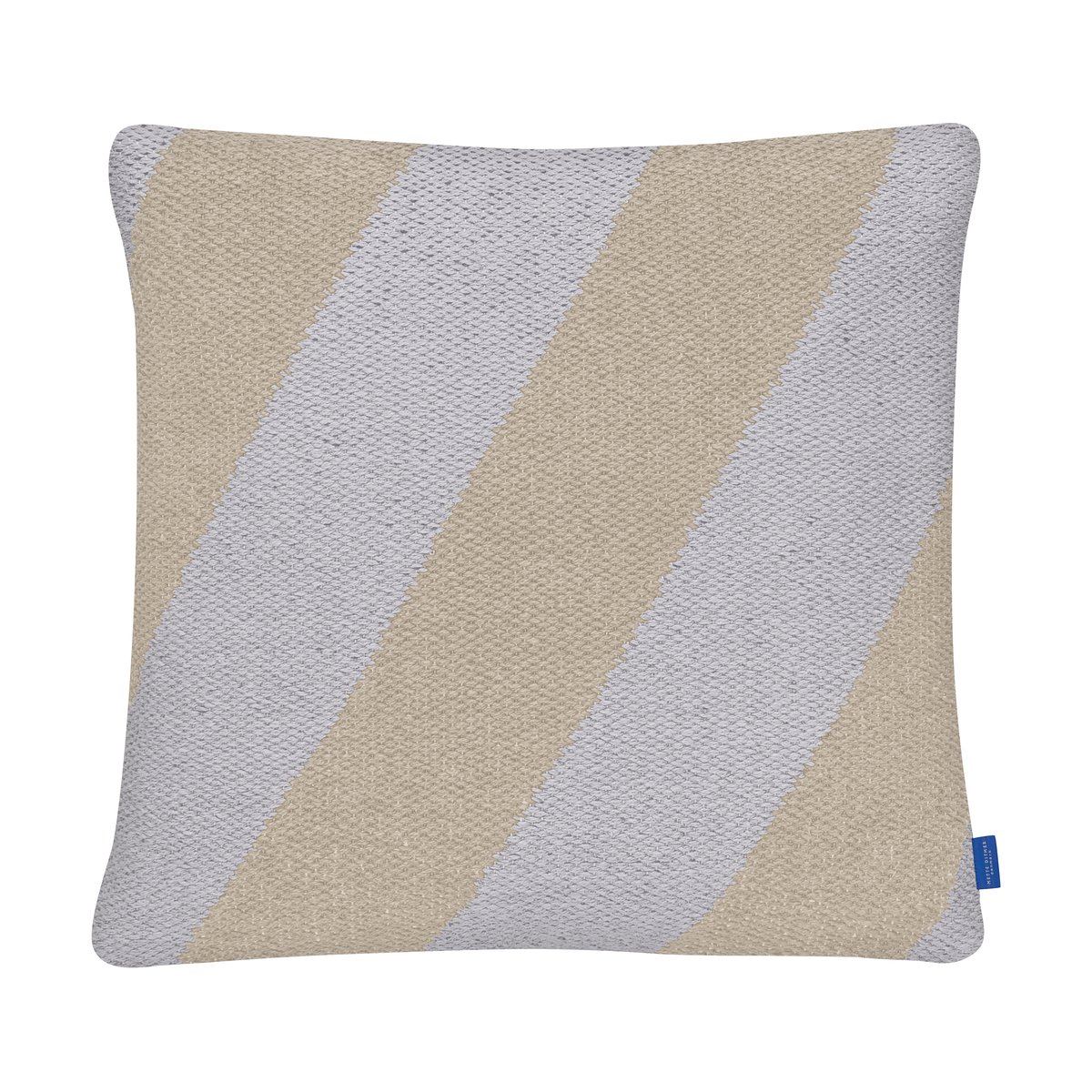 Bilde av Mette Ditmer Across kelim putetrekk Light grey 50x50 cm