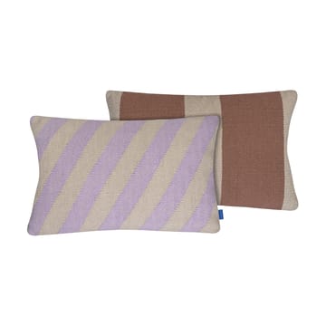 Across kelim putetrekk - Light lilac, 40x60 cm - Mette Ditmer