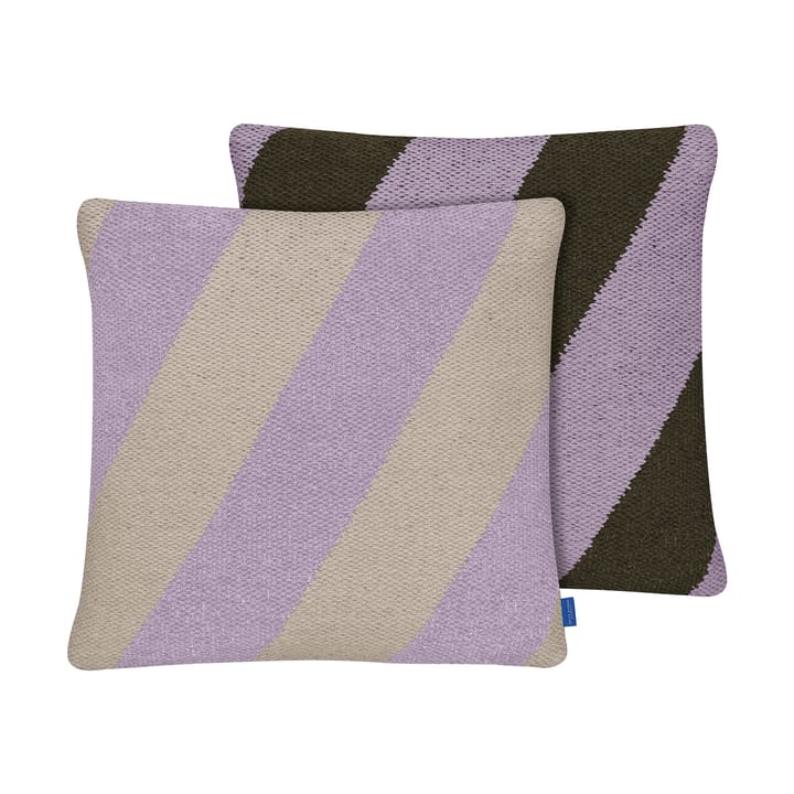 Across kelim putetrekk, Light lilac, 50x50 cm Mette Ditmer