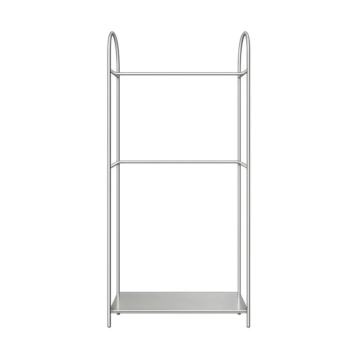 Arch klesstativ - Sølvfarget, 39x92x186 cm - Mette Ditmer