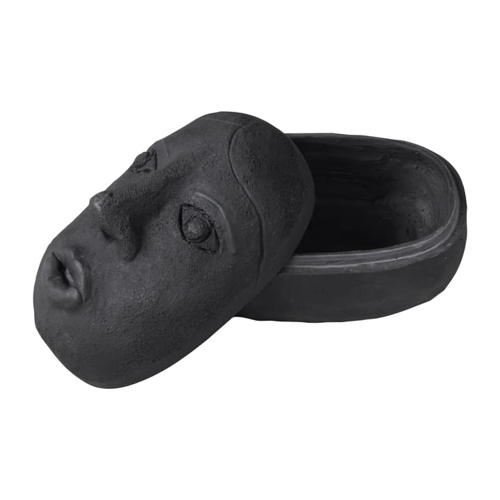 Art piece face eske 9 x 12 cm - Black - Mette Ditmer