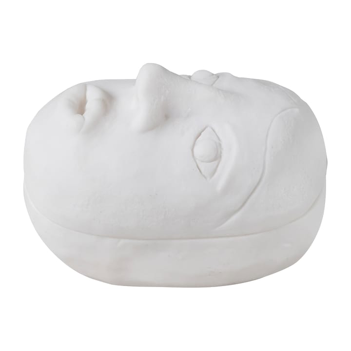 Art piece face eske 9 x 12 cm, Offwhite Mette Ditmer