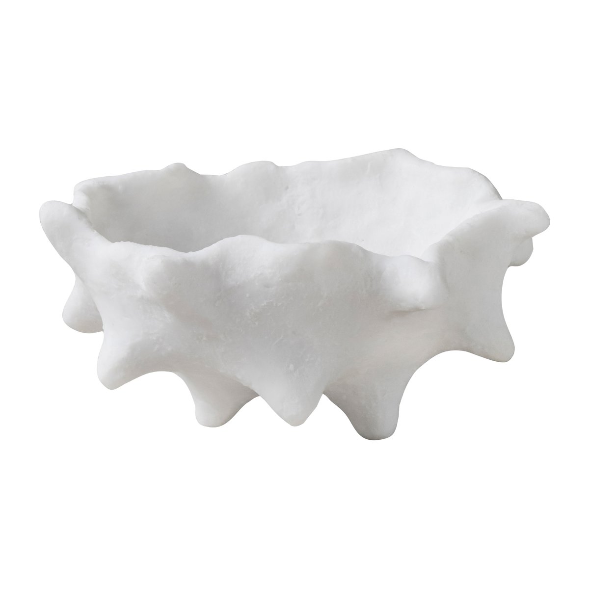 Mette Ditmer Art piece kastanje Ø 20 cm Offwhite