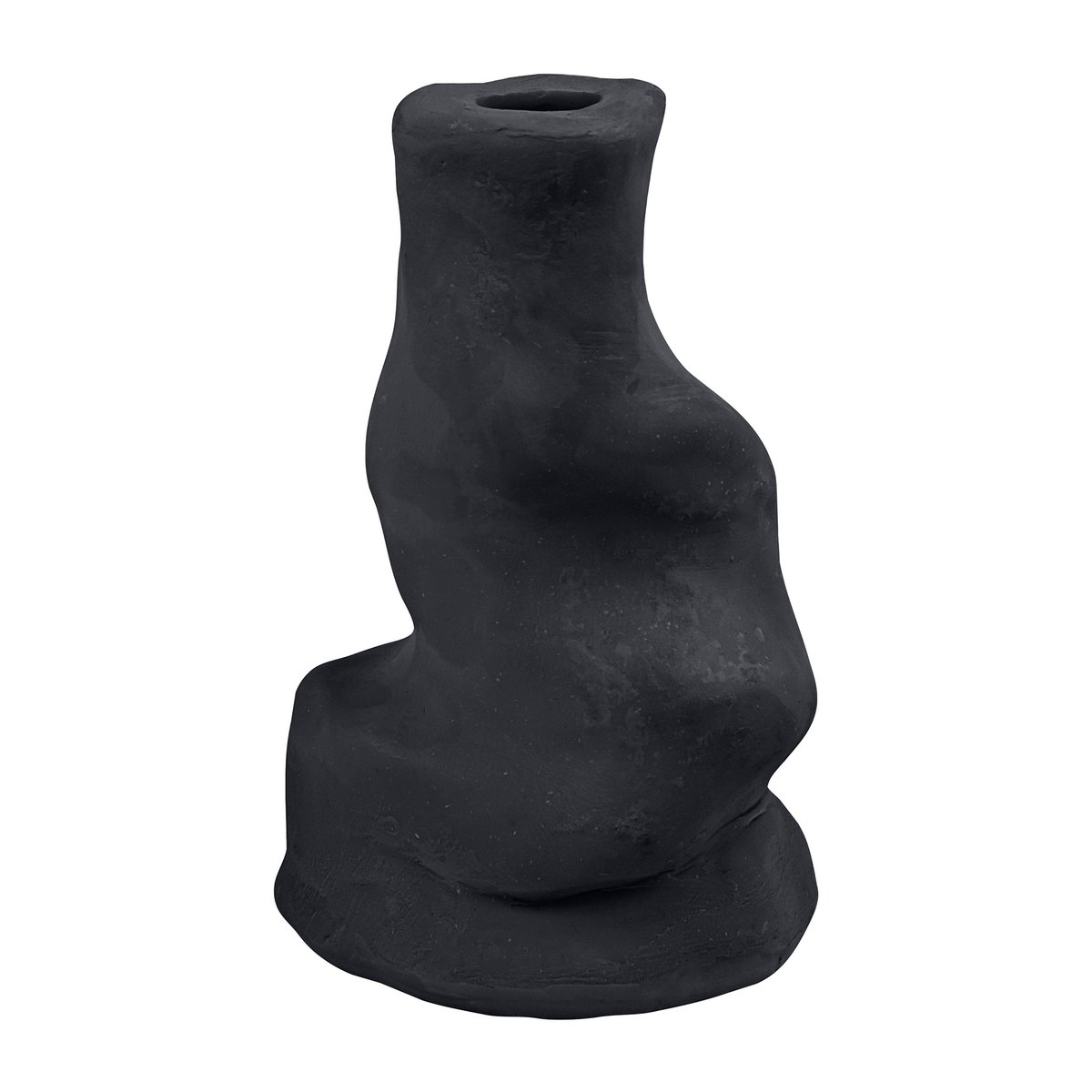 Mette Ditmer Art Piece Liquid lysestake small Black