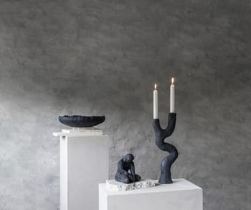 Art piece lysestake 41 cm - Black - Mette Ditmer