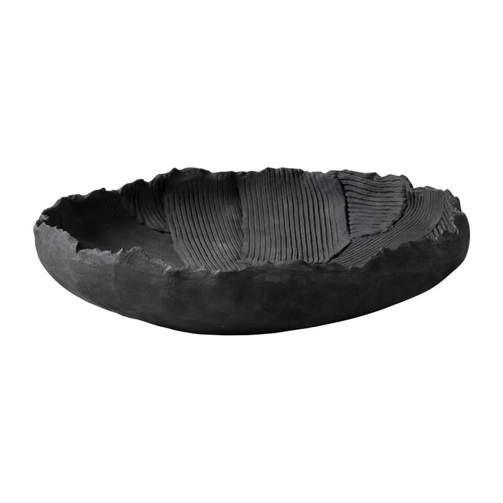 Art piece patch skål Ø 35 cm - Black - Mette Ditmer