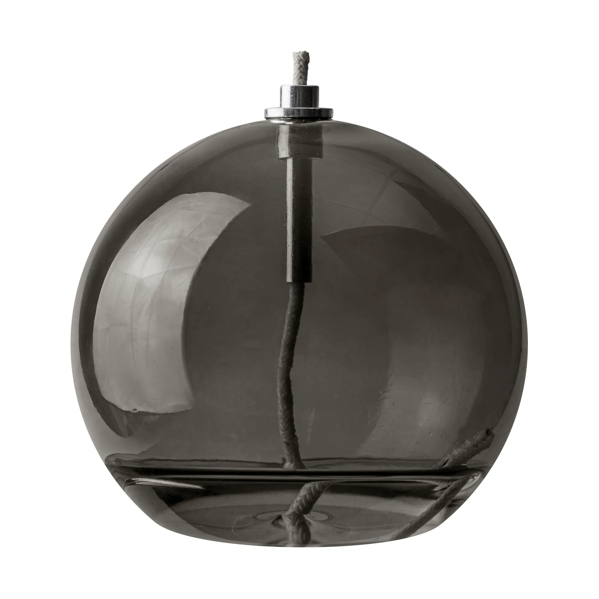 Aura oljelampe medium, Smoke grey Mette Ditmer